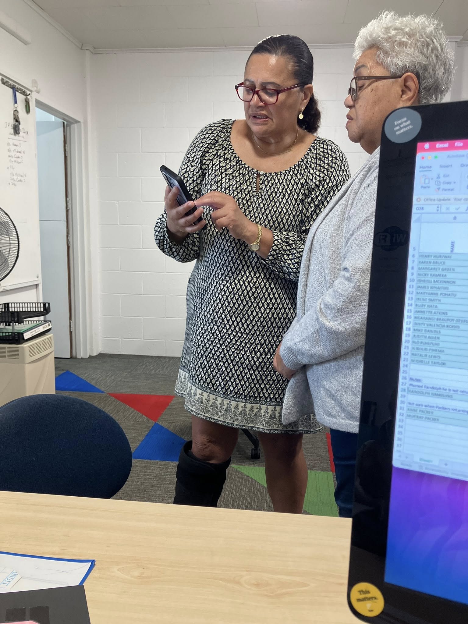 One to one support session