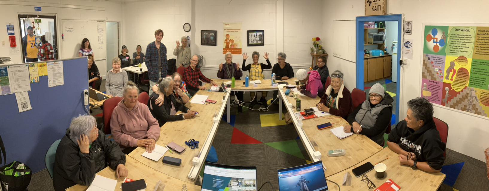 Wide smartphone class scene