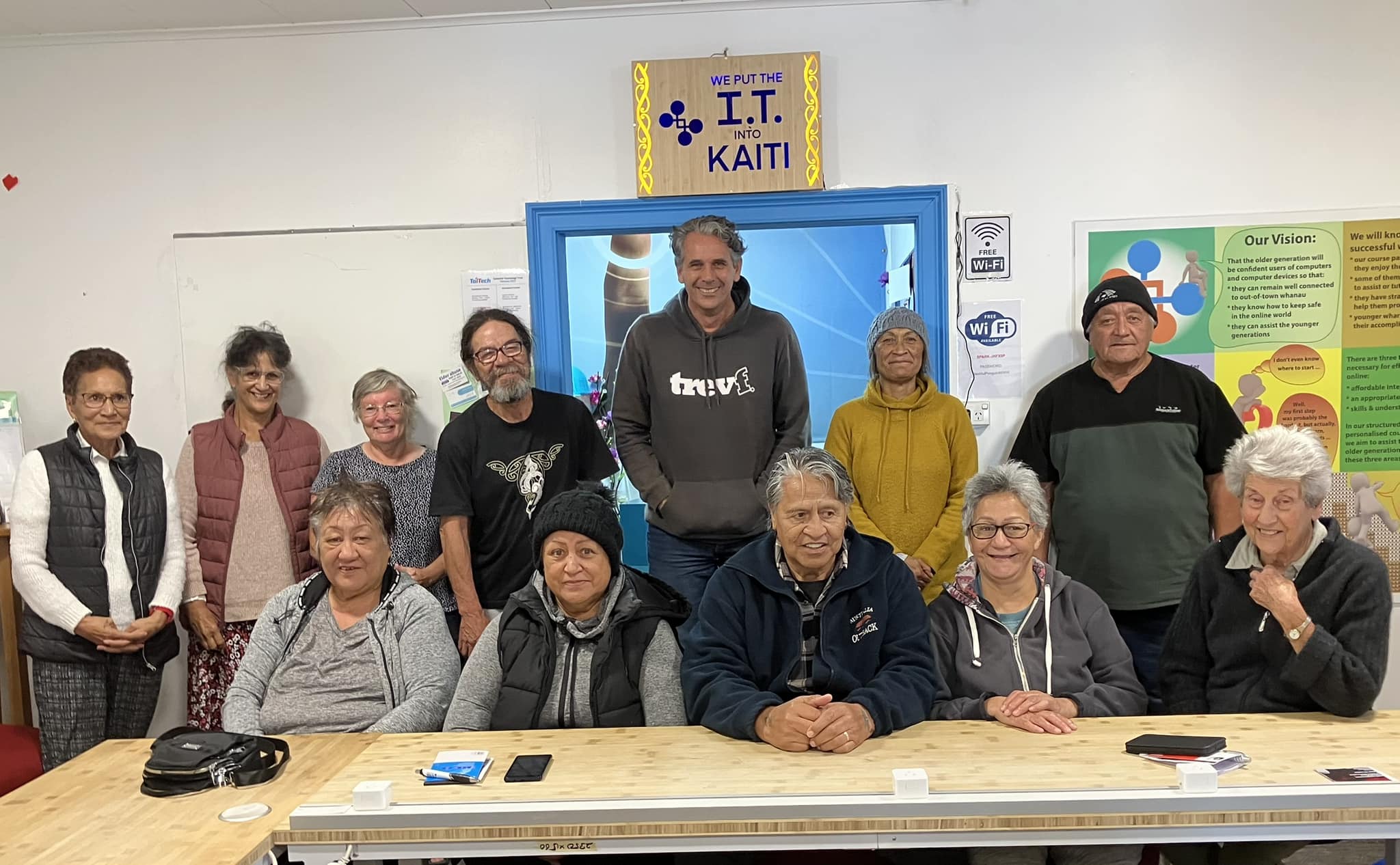 Smartphone class group photo